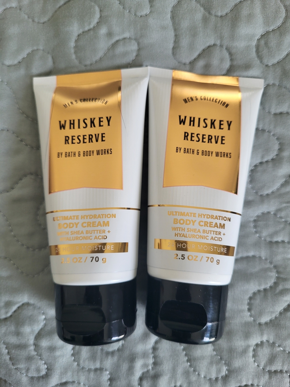 Bath & Body Works Whiskey Reserve Ultimate Hydration Body Cream - White/Gold
